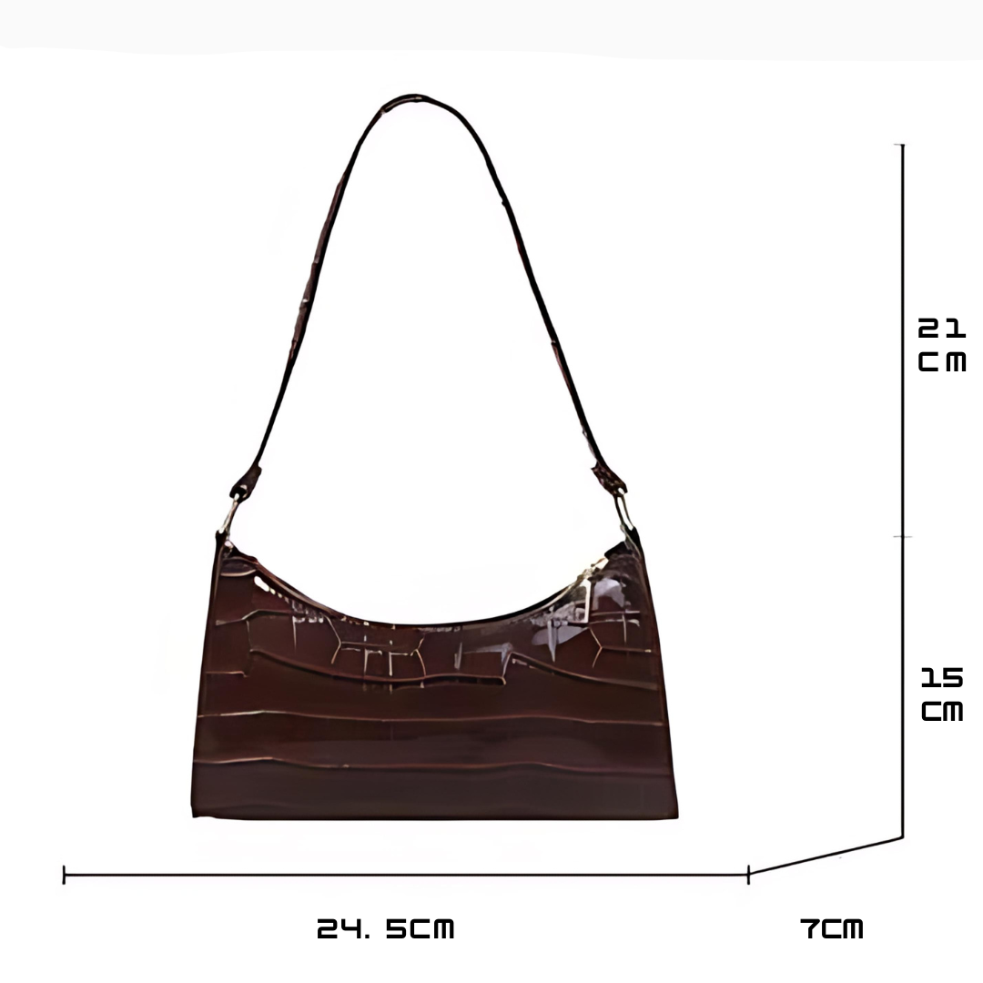 Saar - Shiny Leather Bag