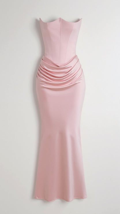 Bella | Women’s Wedding Guest Column Maxi Dress