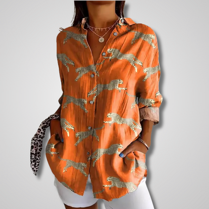 Alexa  | Women Summer Vintage Relaxed Shirt