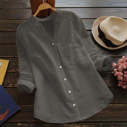 Jessica | Women Relaxed Fit Button Shirt Blouse