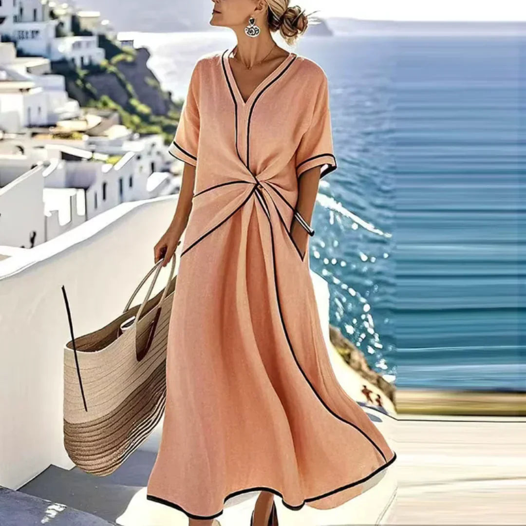Athena™ - Elegant Summer Maxi Dress