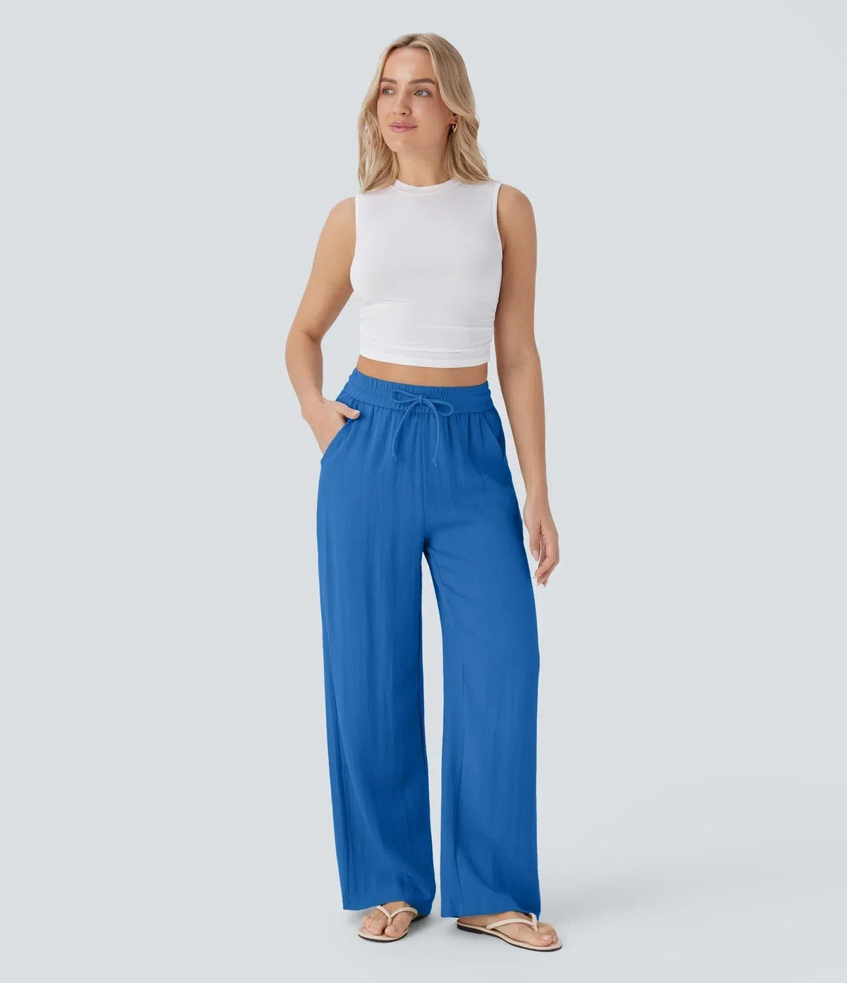 Sarah – Effortless Wide Leg Pants