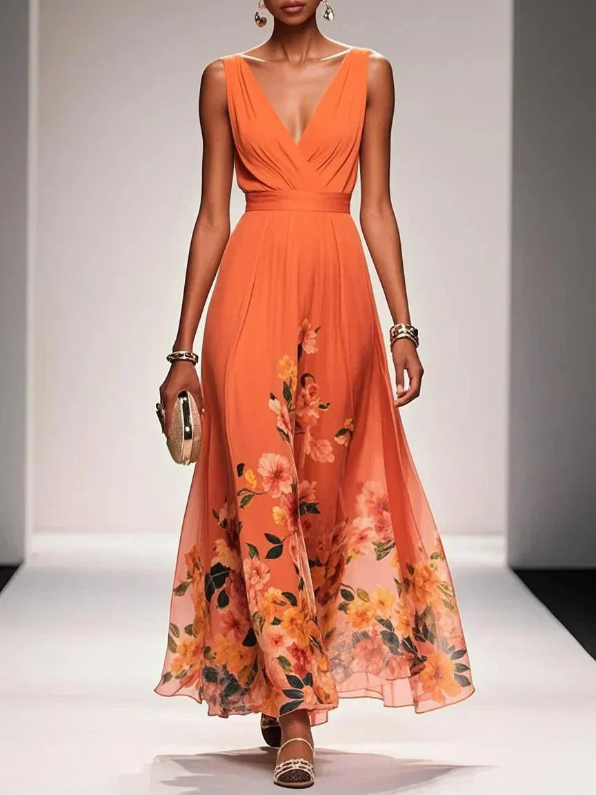 Isabella | Women's Floral Print Wedding Guest Dress