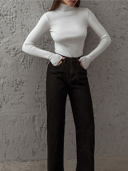 Maisie | Women’s Spring Comfortable Mock Neck Top