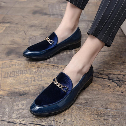 Danielle | Women’s Orthopedic Chain Detail Slip On Loafers