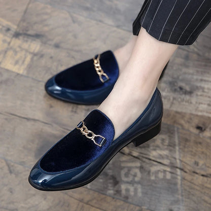 Danielle | Women’s Orthopedic Chain Detail Slip On Loafers