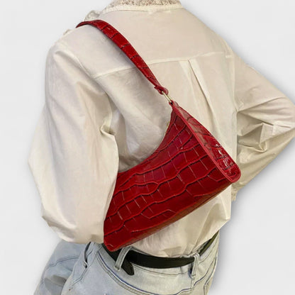 Saar - Shiny Leather Bag
