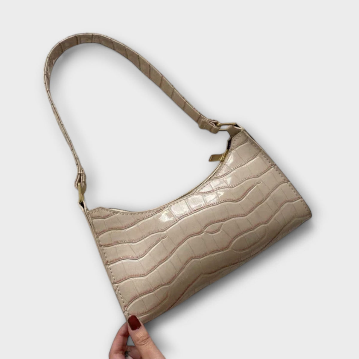 Saar - Shiny Leather Bag