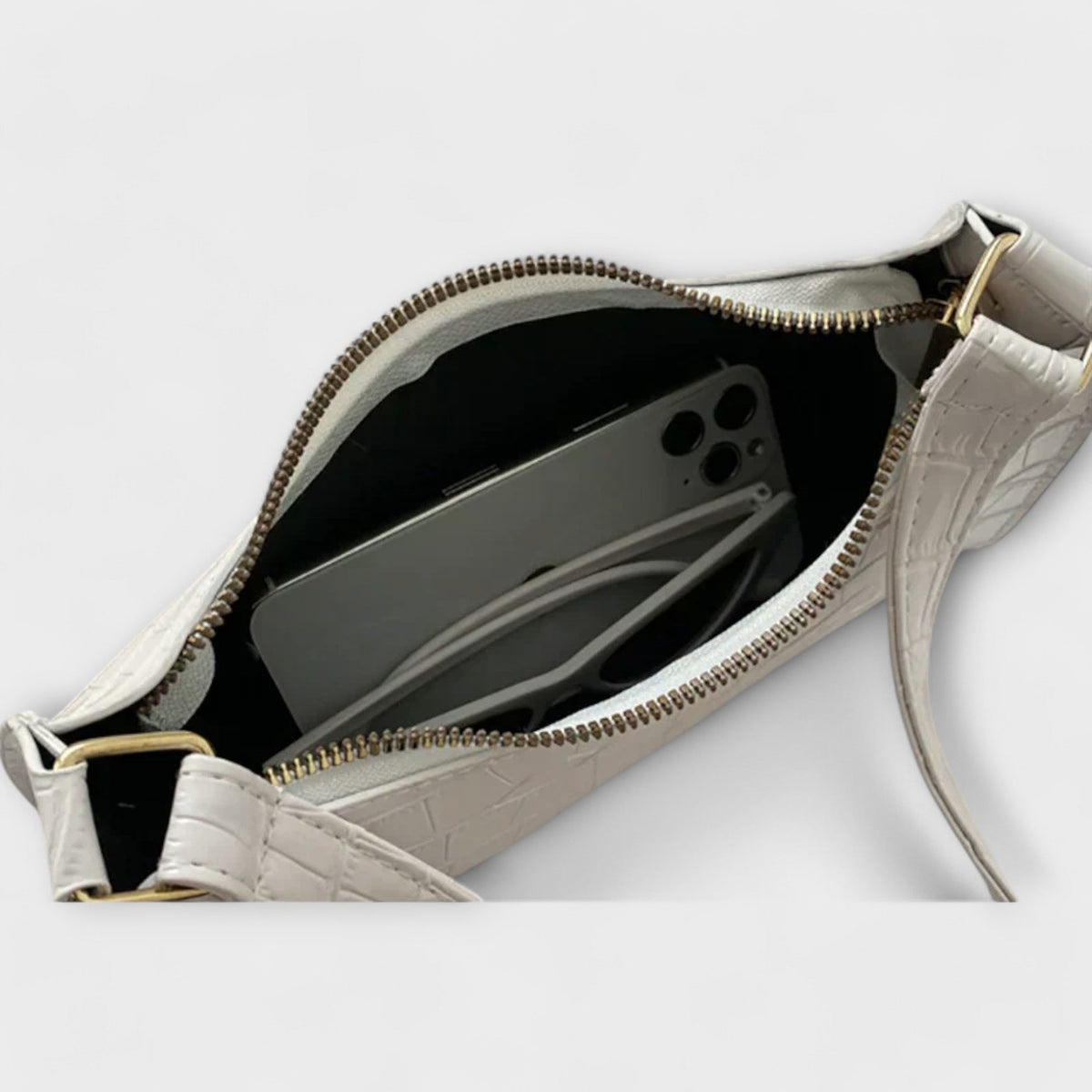 Saar - Shiny Leather Bag