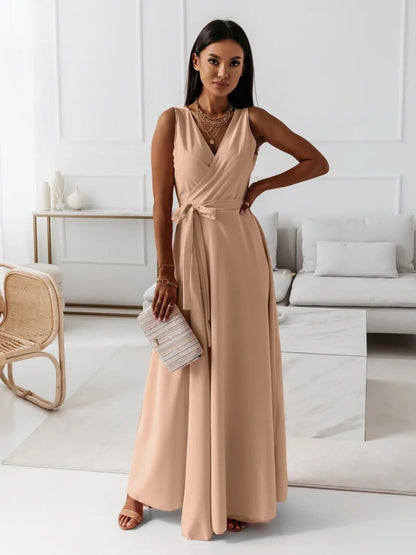 Hailey | Women Wedding Guest Elegant Wrap Maxi Dress