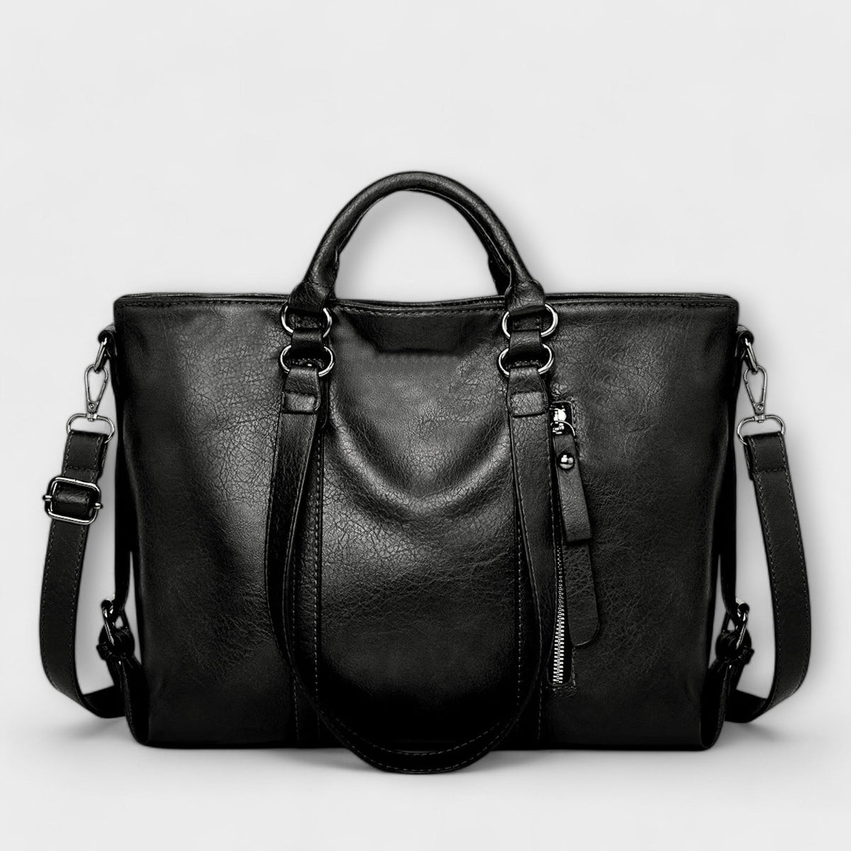 Nishell - Large Leather Bag