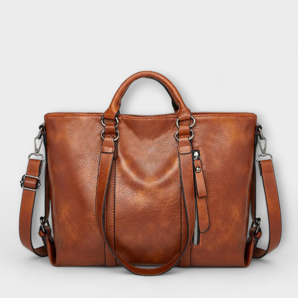 Nishell - Large Leather Bag