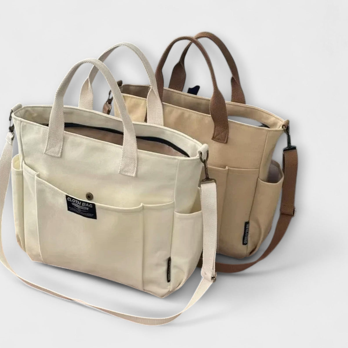 Myrella - Minimalistic Canvas Tote Bag