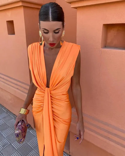 Sophia™ | Elegant Pleated Dress