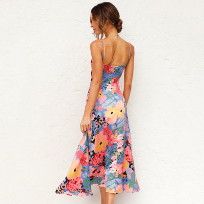 Faith | Women’s Wedding Guest Printed Maxi Dress