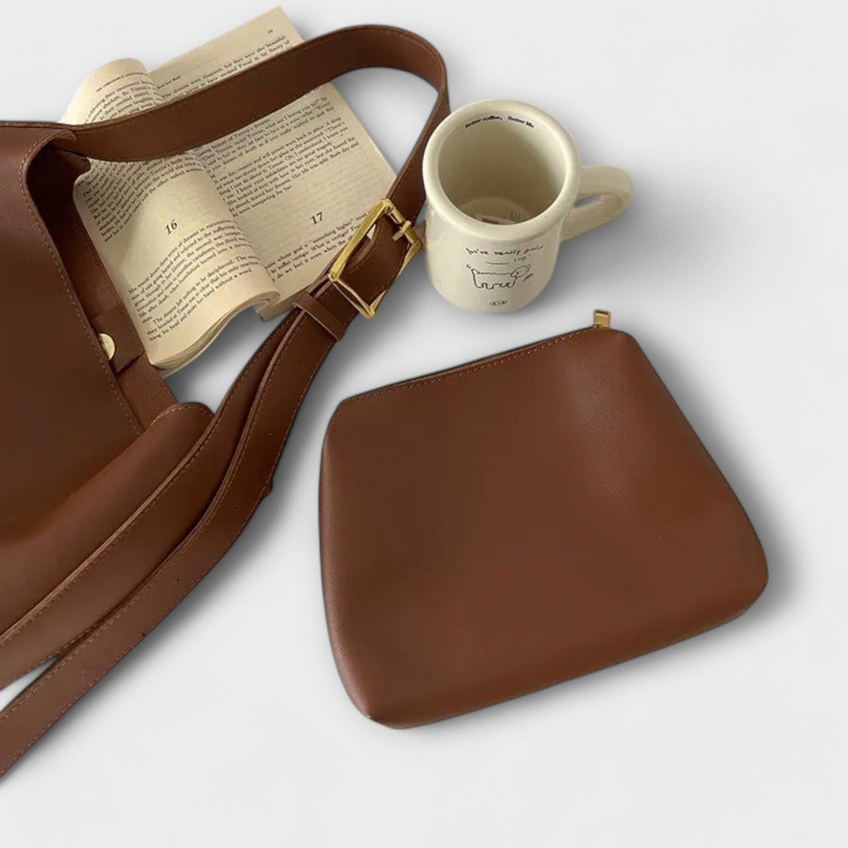 Varyn – Elegant Leather Shoulder Bag