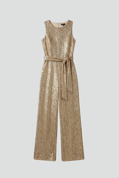 Brooklyn | Women’s Sequin Straight-Leg Evening Jumpsuit
