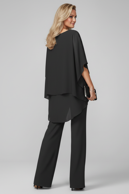 Chloe | Women’s Off-Shoulder Flowing Wide-Leg Jumpsuit