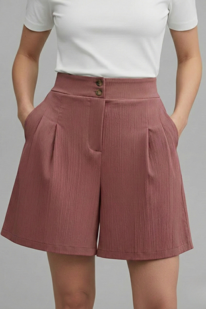 Gabriella | Women’s High Waist Wide Leg Shorts