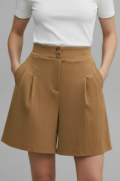 Gabriella | Women’s High Waist Wide Leg Shorts