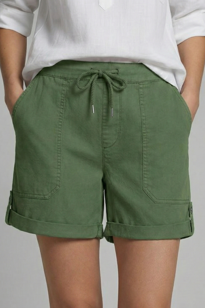 Jasmine | Women’s Drawstring Casual Pocket Shorts