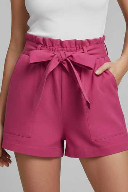 Dakota | Women’s Shorts Tie Waist Pockets