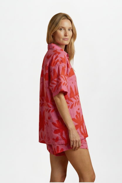 Chloe | Women’s Two Piece Set Printed Shorts