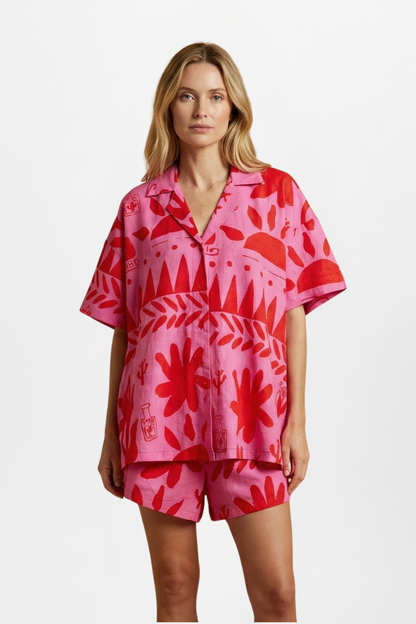 Chloe | Women’s Two Piece Set Printed Shorts