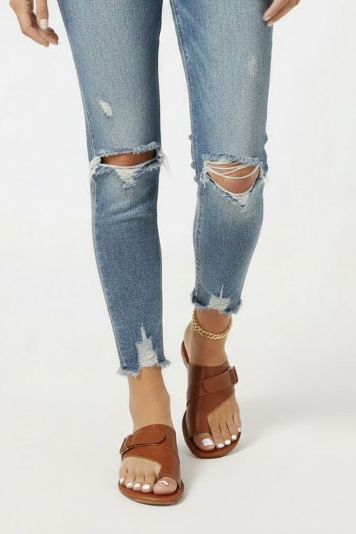 Audrey | Women’s Summer Sandals With Buckle Finish