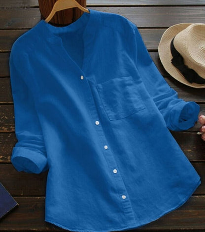 Jessica | Women Relaxed Fit Button Shirt Blouse