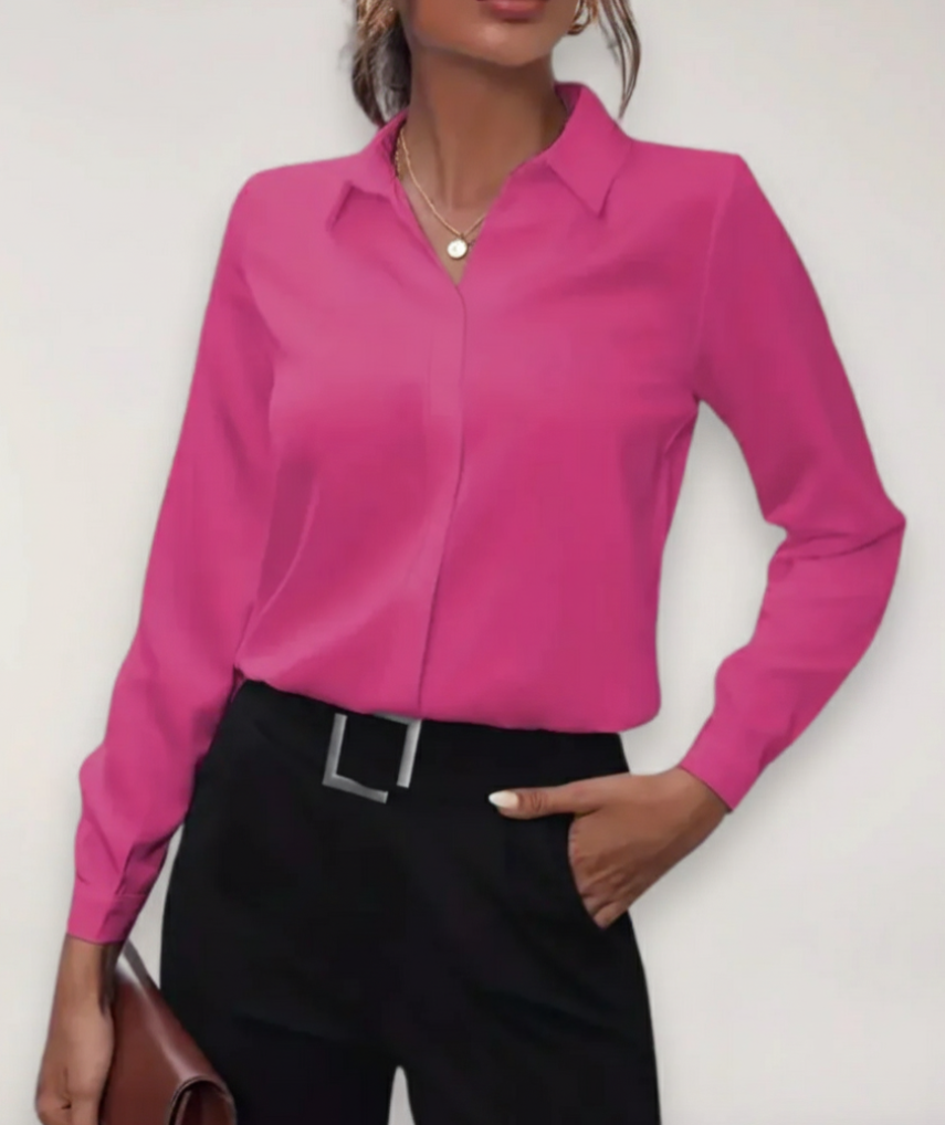 Charlotte | Women’s Spring Buttoned Office Blouse