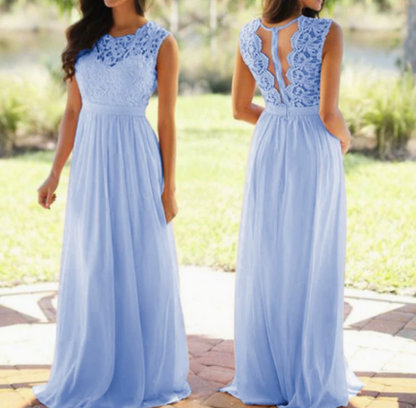 Madison | Women's Wedding Guest Halter Maxi Dress