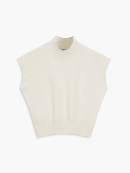 Michelle | Women's Mock Neck Short Sleeve Casual Top