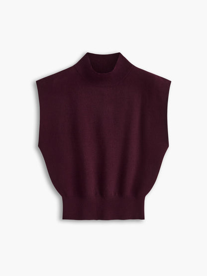 Michelle | Women's Mock Neck Short Sleeve Casual Top