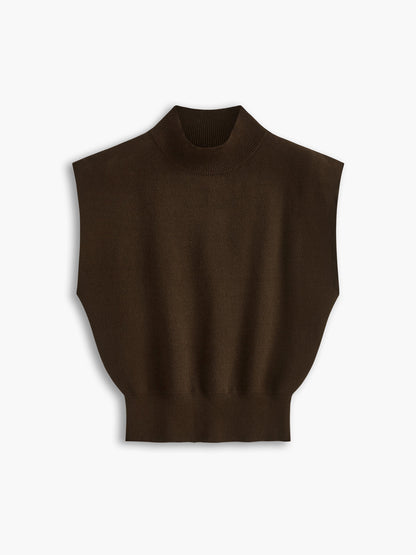 Michelle | Women's Mock Neck Short Sleeve Casual Top