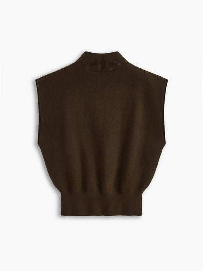 Michelle | Women's Mock Neck Short Sleeve Casual Top
