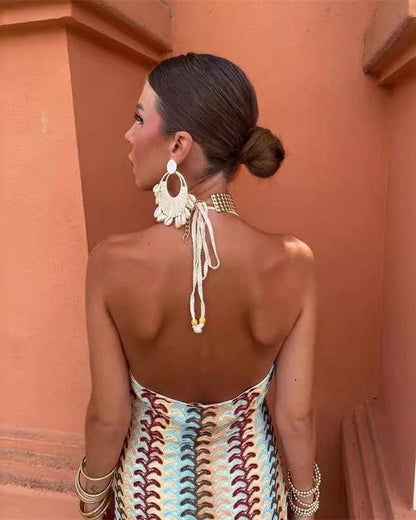 Bonnie | Women’s Boho Wedding Guest Beach Maxi Dress