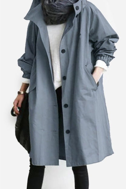 Barbara | Oversized Water-Resistant Windbreaker